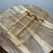 Pearl River Glass Studio l MS Artisan Handmade Fused Art Glass Unique Serve Dish