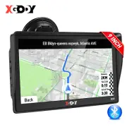 XGODY 9'' Truck GPS Navigation LGV Lorry HGV Sat Nav Free AU Map Bluetooth AV-IN