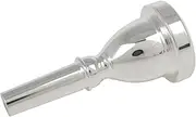 Oshhni Tuba Mouthpiece Replacement 14mm Sound Good Air Tightness Professional Portable Musical Instruments for Players, Silver