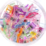 50X Bottles Colourful Wonder Clips Quilters Clips Sewing Quilting Supplies B Jf