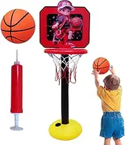 Indoor Basketball Hoop, Room Wall Basketball Hoop Goal Toy, Multifunctional Fun Indoor Ball Backboard Accessories for Home Playground Bedroom