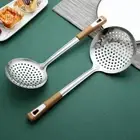 Stainless Steel Colander Filter Spoon Ramen Scoop Cooking Tools