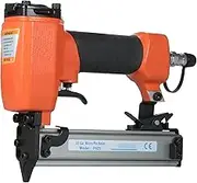 23 Gauge Micro Pin Nailer 1/2 Inch to 1 Inch Air Nailer Pneumatic Finishing S ler Air Powered Nail Gun for Woodworking Furniture Decoration - Easy to Remove Stuck Nails Orange & Black Type 8