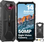 Ulefone Armor X13 (12+64GB), 50MP Rear Camera, Android 14 OS Smartphone
