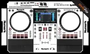Numark Mixstream Pro Go Skin | White | Protective Decal | StyleFlip Skins