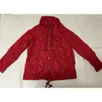 韓國專櫃 SHINE 女生紅色風衣外套