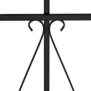 Vertical Window Security Bar Burglar Child Safety Steel Guard Home 24"x54"