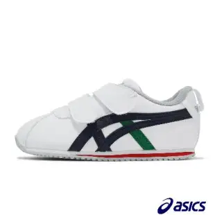 Asics 休閒鞋 Cotla Baby SL 2 白 藍 小朋友 皮革 魔鬼氈 反光 亞瑟士 1144A382107