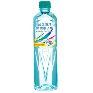 【台鹽】海洋鹼性離子水(600mlx24瓶x2箱)