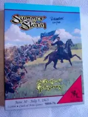 Clash of Arms - Summer Storm - Battle of Gettysburg Game (UNPUNCHED) SIGNED BOX
