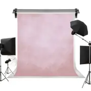 5x7ft Retro Portrait Backdrop Abstract Pink Backdrops for Valentine's Day Pho...
