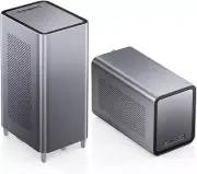 N1 Mini-Itx NAS Chassis, ITX Computer Case, 5+1 Disk Bays NAS Mini Aluminum with