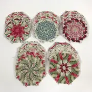 44 New Quilt Blocks 4.5" Kaleidoscope Stack 'N Whack Octagons Unfinished