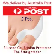 Silicone Gel Bunion Protector Toe Separator Straightener Alignment Pain Relief -