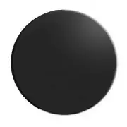 Cake Board Black Round Masonite 20cm / 8 inch