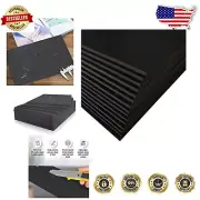 Lightweight 15-Pack Black Foam Core Boards - Ideal for Science Projects & Signs