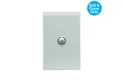Clipsal Saturn 1 Gang Grid & Plate Ocean Mist | 4061VH-OM