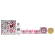Roger & Gallet Rose For Women 5 Pc Gift Set 3.3oz Wellbeing Fragrant Water, 3 x 0.83oz Bath Tablets, 1.7oz Wellbeing Soap