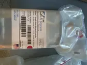 (2) FOXX 1L PETG Single Use Bottle Assembly 437-0006-FLS
