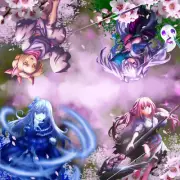 2 Player Ash Blossom Ghost Belle Hand Trap Waifu Stitched Cloth Playmat Yugioh