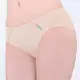 【Swear 思薇爾】 彩棉系列M-XL素面低腰三角內褲(蜂蜜膚)