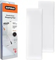 [Superio] Magic Eraser Mop Refill Head Replacement Miracle Mop Pads (2 Pack)