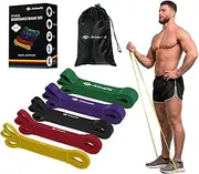 Resistance Bands for Working Out, Exercise, Pull Up Assistance, Workout, Stretching - Weights Dumbbell Set Alternative for Men and Women
