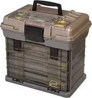 Plano 1374 4-by Rack System Fishing Tackle Box, 3700 Size
