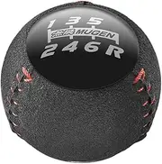 Mugen Shift Knob Alcantara Shift KNOB 54102-XNRC-K0S0-BK for Civic Type R FL5 FK2 FK8 FD2 6MT Black φ50 〇 Type
