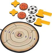 Door Outdoor Target and Girls Throwing Toys Sticky Ball Board Throwing Round Target Games Ax Throwing Game