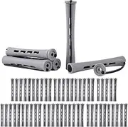 Perm Rods for Short Hair | 60-pieces Perm Styling Rollers - Women Hairstyle Tools Manual Styling Supplies for Barbershop School Beauty Salon Home Travel