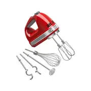 KitchenAid KHM926 Artisan 9 Speed Hand Mixer Empire Red