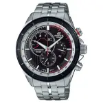 【CASIO 卡西歐】速度與智慧EDIFICE系列(EFR-561DB-1B)