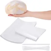 100 Pieces Poultry Shrink Wrap Bags Transparent Heat Shrink Bags Bpa-Free Freeze