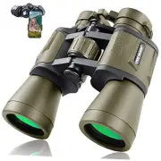 Binoculars for Adults with Smartphone Adapter - High Powered 20x50 Mud