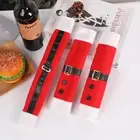 3pcs/set Portable Christmas Handle Protector Microwave Handle Cover Living Room