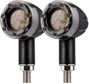 Motorbike Turn Indicator Motorcycle Led Turn Signal Indicators Stop Light Mini Bullet Warning Lamp Blinker Light For Suzuki For Kawasaki