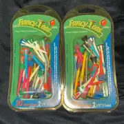 Fancy Tees 2 1/8" (55mm) Golf Tees (2 Packs Of 30)