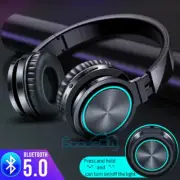 Heavy Bass Wireless Bluetooth Headphones Foldable Stereo Earphones Headsets Mic