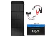 Acemor 12V 300W Folding Solar Panel Mat Mono Camping Charge - Toughland