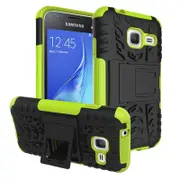 MCC Heavy Duty Samsung Galaxy J1 mini Handset Shockproof Case Cover J105 [Green]