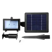 Outdoor Solar Powered 45Led Garden Pathway Light Lawn Lamp Lighting Fixtures Green