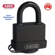 ABUS 7045KA11 Weatherproof Keyed Alike Padlock Outdoor Marine Grade Padlocks