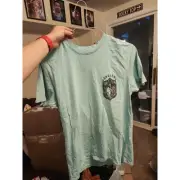 Sullen Art Collective Shark Teal Medium T-Shirt CR2