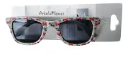 Disney Parks Minnie Mouse Signature & Bows Allover 100% UVA UVB Sunglasses