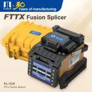 JILONG KL-520 FTTx Fusion Splicer ,3.5 Inch LCD Display Splicer W/ Fiber Cleaver