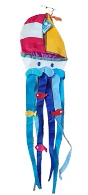 Breezies # 20139 Sailboat Windsock Outdoor Decoration NEW Vintage Deadstock NCE