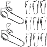 Toyvian 20pcs Trumpet Valve Spring for Instrument Repair Fit Water Key Spit Valve Springs Compact Maintenance Tool for Trumpet Cornet Musicians