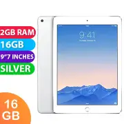 Apple iPad AIR 2 Wifi + Cellular (16GB, Silver) - Grade (Excellent)