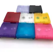 Easy to Install Premium Real Colorful Transparent Shell for Game Boy Advance SP